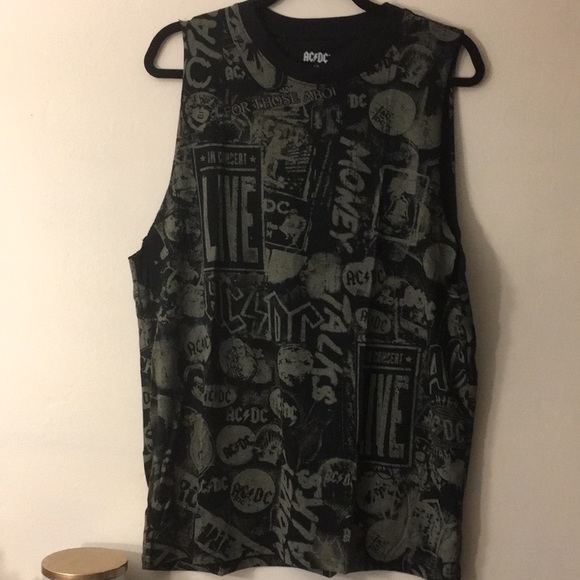 NWOT AC/DC muscle tee - Picture 1 of 3